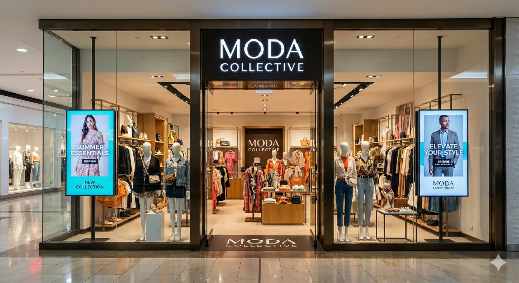 Retail Store Digital Signage