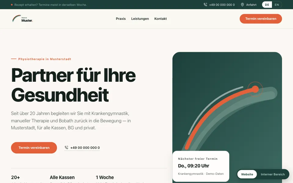 Medical & Health template preview